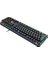 GK301 USB Kablolu Makro Tuşlu Blue Switch Rgb LED Aydınlatmalı Gaming Mekanik Türkçe Q Klavye Metalik Gri 3