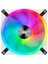 Ql Serisi, Icue QL140 Rgb Beyaz, 140MM, Pwm, Lighting Node Core Rgb Kontrolcü Dahil, Rgb Fan, 2'li Paket (CO-9050106-WW) 1