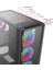 Phoenix 4* Rgb Fanlı Atx-Mini Atx Itx Uyumlu Mid Tower Gaming Oyuncu Bilgisayar Kasası Psu'suz 2