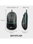 MS110 USB Kablolu 2400DPI 4 Tuşlu Rgb Sessiz Click Optik Mouse - Pc, Mac, Dizüstü Bilgisayar ile Uyumlu, Tak Çalıştır Kolay Bağlantı, Sağ ve Sol Elle Kullanıma Uygun, Kompakt Mouse Siyah 3