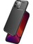 iPhone 13 Pro Max Uyumlu Şok Emici Ultra Esnek Tpu, Karbon Fiber Dokulu Kılıf (Siyah) 1