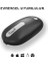 WS207 Kablosuz 1600DPI 4 Tuşlu, Şarj Edilebilir, Sağ ve Sol Elle Kullanıma Uygun, Sessiz Tasarım, Pc, Mac, Dizüstü Bilgisayar Için, USB Mini Alıcı ile Optik Mouse Siyah 3