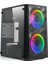Magic Mikro Atx 2 Rainbow Fanlı Mesh Panel Akrilik Gaming Oyuncu Bilgisayar Kasası (0, Watt) 3