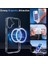Trend iPhone 16 Plus Için Magsafe Uyumlu Çok Şık Şeffaf Kılıf Kablosuz Şarjlara Uyumlu Full Koruma Sağlayan Şeffaf Kılıf 3