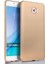 Galaxy C5 / C5 Pro Uyumlu Sert Rubber Silikon Kılıf (Altın Rengi) 2