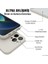 iPhone 12 Pro Uyumlu Kamera Korumalı, Mikrofiber Astarlı, Sıvı Silikon Kılıf (Bej) 2