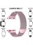 Apple Watch Se 2022 44MM Için Kordon Luxe Metal Twist Mor [watch Se 2022 44MM ile Uyumlu Kordon, Kayış - Mor] 3
