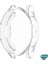 Samsung Galaxy Watch 6 40MM Için Kılıf Ekranı Tam Kaplayan 360 Full Round Soft Silicone Şeffaf [galaxy Watch 6 40MM ile Uyumlu Kılıf - Şeffaf] 3