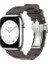 Apple Ile Uyumlu Watch 38MM/40MM Spor Görünümlü Krd-94 Silikon Kordon Siyah 2