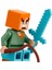 Minecraft - 66 Mavi Kılıçlı Alex Orijinal Minifigür 1
