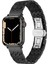 Apple Ile Uyumlu Watch 38MM/40MM Krd-86 Metal Kordon Siyah 1