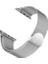 Apple Watch Se 40MM Için Kordon Luxe Metal Twist Gümüş [watch Se 40MM ile Uyumlu Kordon - Gümüş] 3