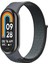 Xiaomi Mi Band 8 Için Hasırlı Kordon Woven Sport Loop Gri 1