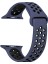 Apple Watch Se 44MM Için Kordon Rainbow Band Lacivert Siyah 3