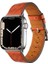 ​​​apple Ile Uyumlu Watch 38MM/40MM Krd-76 Pu Deri Kordon Strap Kayış Mürdüm 1