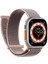 Apple Watch Se 40MM Için Kordon Hasırlı Woven Rose Gold 1