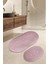 Banyo Klozet Paspası Halısı 2'li Takım Kaymaz Yıkanabilir 100 x 60-60 x 50 1