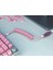 Sarmal Klavye Kablosu - Mekanik Oyun Klavyesi Sarmal Kablo Için Sarmal USB C Kablosu Zanaatkâr Örgülü Kablolar - Özel Klavye Kablosu (Nebula) 3