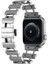 Apple Ile Uyumlu Watch 38MM/40MM Krd-96 Metal Kordon Gümüş 1