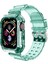 Apple Watch Series 3 38MM Için Kordon Transparent Clear Band Yeşil [watch Series 3 38MM ile Uyumlu Kordon - Yeşil] 1