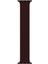 Apple Watch Series 5 44MM Için Kordon, (Medium Size, 147MM) Braided Tek Ilmik Kayış Koyu Bordo [watch Series 5 44MM ile Uyumlu Kordon - Kayış - Koyu Bordo] 1