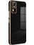 Vivo Y51 Için Kılıf Olive Plated Siyah [Y51 ile Uyumlu Kılıf - Siyah] 1