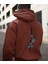 Çiçekli Kılıç Erkek Hoodie 1