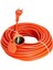 10 Metre Seyyar Uzatma Kablosu 3 x 1.5 mm Turuncu Kablo 1