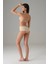 Kadın Ten Lazer Kesim Dikişsiz Invisible Külot Slip 6163 2