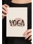 Yoga Eğitmenine 100 Yaprak (200 Sayfa) Çizgisiz Kanvas Defter - Not Defteri 3