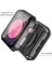 Apple Watch Series 9 45MM Kılıf Matte Premium Slim Watchband Beyaz 2