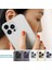 iPhone 14 Pro Max iPhone 14 Pro İçin Kamera Lens Koruyucu Kamera Koruyucu Ultra Ince Yüksek Kaliteli Cam Lens Mercek Koruyucu Siyah 3