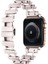 Apple Ile Uyumlu Watch 38MM/40MM Krd-96 Metal Kordon Starlight 1