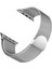 Apple Watch Se 44MM Için Kordon Luxe Metal Twist Gümüş [watch Se 44MM ile Uyumlu Kordon - Gümüş] 1