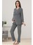 Füme Hamile Lohusa Pijama Takımı 1