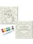 TATİL-KARNE HEDİYESİ 2'li Tuval Boyama Seti 20X20 cm Uv Baskı 6 Akrilik Boya 1 FIRÇA-MODEL-302 1