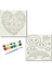 TATİL-KARNE HEDİYESİ 2'li Tuval Boyama Seti 20X20 cm Uv Baskı 6 Akrilik Boya 1 FIRÇA-MODEL-297 1