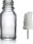 10 ml Şeffaf Cam Serum Pompalı Şişe, 12 Adet, Pompalı Şişe, Medikal Şişe, Cam Şişe, 1