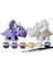 Bebek Dinozor (Triceratops) 3D Boyama Seti 2