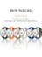 18MM Akıllı Saat Modelleri Için Huawei Watch Gt5 41MM/GT4 41MM Ile Uyumlu Yüzeyi Şerit Görünümlü Bileği Rahatsız Etmeyen Rahat ve Yumuşak Premium Kalite Silikon Kordon Kayış 3