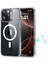 Trend iPhone 16 Pro Için Magsafe Uyumlu Çok Şık Şeffaf Kılıf Kablosuz Şarjlara Uyumlu Full Koruma Sağlayan Şeffaf Kılıf 1