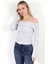 Kadın Kayık Yaka Uzun Kol Basic Bluz Karmelanj - MS0000505 5
