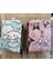 Kuromi Hello Kitty Sanrio Karakterli Fermuarlı Mini Çanta Cüzdan (2 Adet ) 1