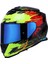 Storm 2 Drop Full Face Motosiklet Kaskı Mavi Camlı 1