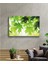 - Yeşil Yapraklar Cam Tablo Green Leaves 2