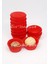 Takribi 200 Adet Mini Boy Kırmızı Muffin, Cupcake Kalıbı, 30x20 mm 2