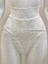 Ekru Dantelli Yüksek Bel Külot VENÜS-K1012 2