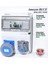 Amazon Blue, IP66-IP67-IP68, Monofaze Elektrikli Araç Kombinasyon Kutusu, Tesla Blue Adaptöre Uyumlu, 3X32A + 1X16A - 5 Yıl Garanti 2