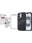 iPhone 16 Plus Kılıf Magsafe Şarj Özellikli Karbon Fiber Tasarımlı Zore Vave Kapak + Rika Premium Temperli Cam Ekran Koruyucu 1