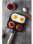 Döküm 3 Bölmeli Granit Yumurta Omlet Tavası - Krep Tavası 1